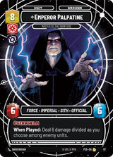 Emperor Palpatine - Master of the Dark Side - Star Wars Unlimited