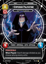 Emperor Palpatine - Master of the Dark Side - Star Wars Unlimited