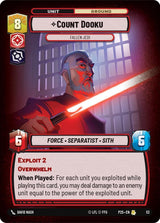 Count Dooku - Fallen Jedi - Star Wars Unlimited