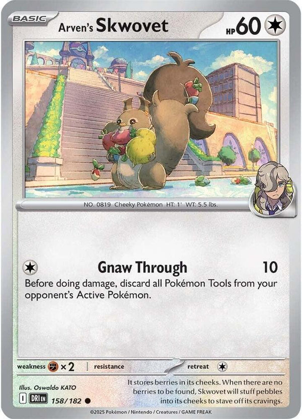 Arven's Skwovet - Pokémon