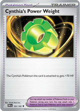 Cynthia's Power Weight - Pokémon