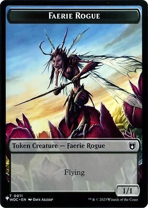 Faerie Rogue // Ox Double-Sided Token - Magic: The Gathering