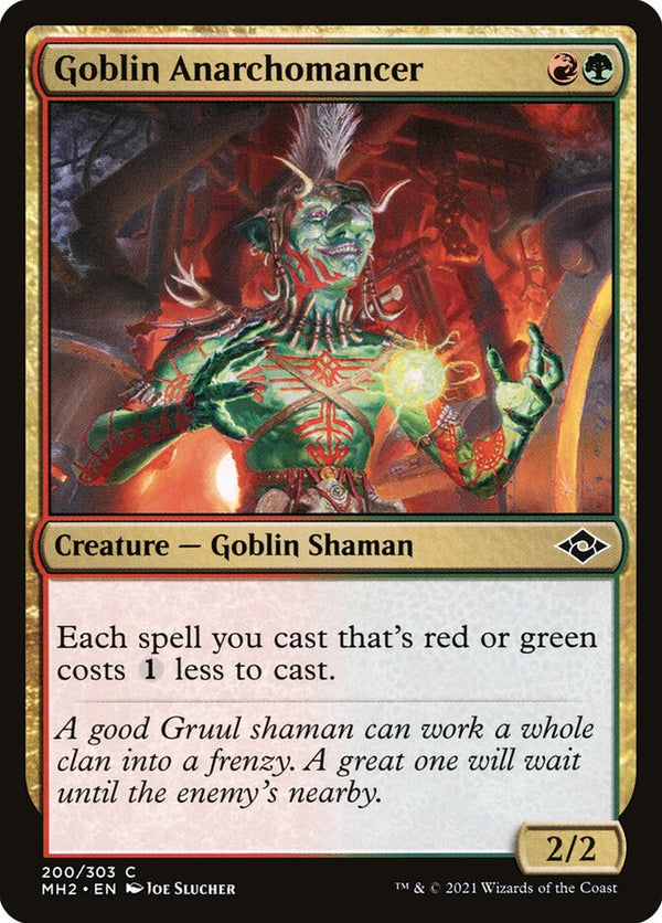 Goblin Anarchomancer - Magic: The Gathering