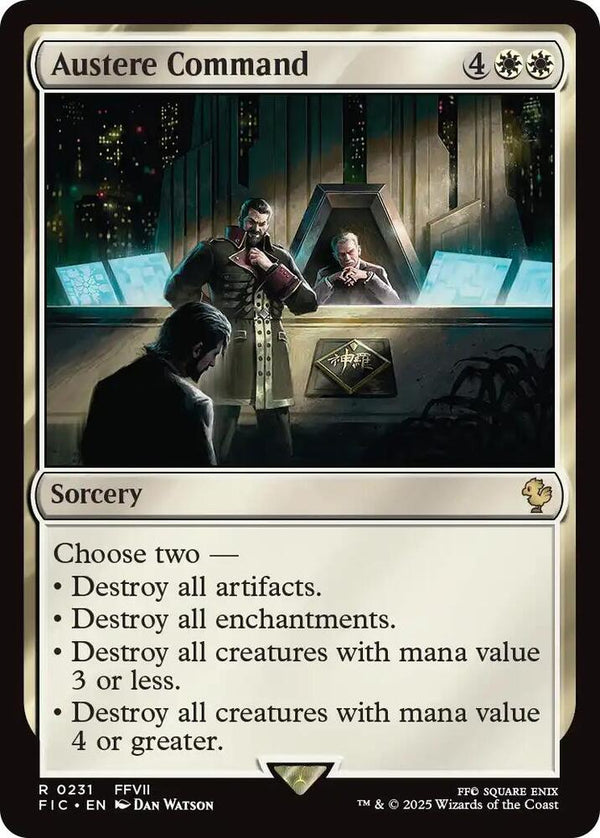 Austere Command (Surge Foil) - Magic: The Gathering