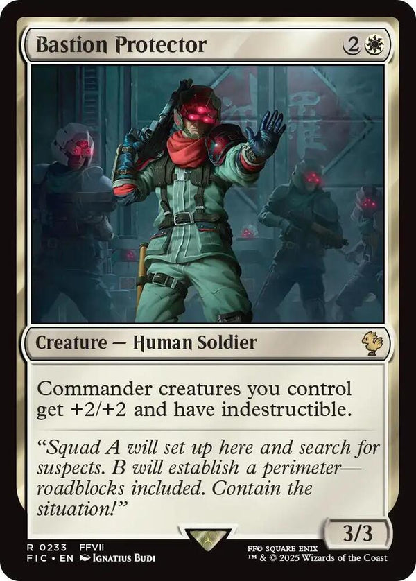 Bastion Protector (Surge Foil) - Magic: The Gathering
