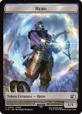 Hero (0008) // Bird (0017) Double-Sided Token - Magic: The Gathering