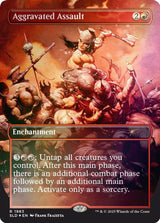Aggravated Assault (1983) (Rainbow Foil) - Magic: The Gathering