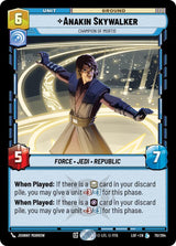 Anakin Skywalker - Champion of Mortis - Star Wars Unlimited