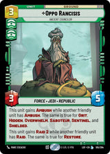 Oppo Rancisis - Ancient Councilor - Star Wars Unlimited