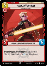 Asajj Ventress - Harden Your Heart - Star Wars Unlimited