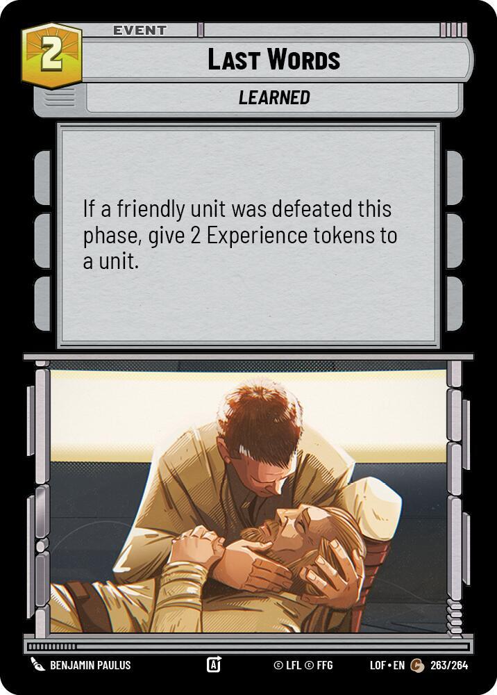 Last Words