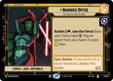 Barriss Offee - We Have Become Villains - Star Wars Unlimited