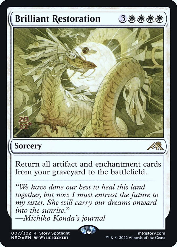 Brilliant Restoration - Magic: The Gathering