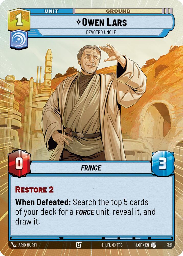 Owen Lars - Devoted Uncle (Hyperspace)