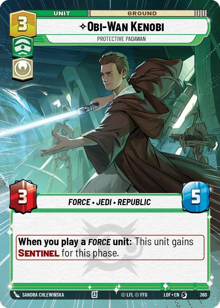 Obi-Wan Kenobi - Protective Padawan (Hyperspace)