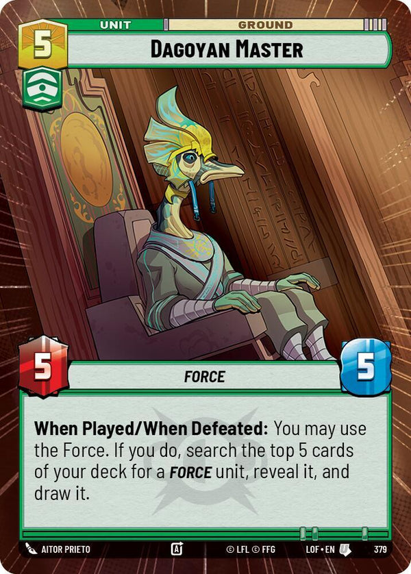 Dagoyan Master (Hyperspace) - Star Wars Unlimited