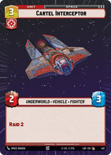 Cartel Interceptor (Hyperspace) - Star Wars Unlimited