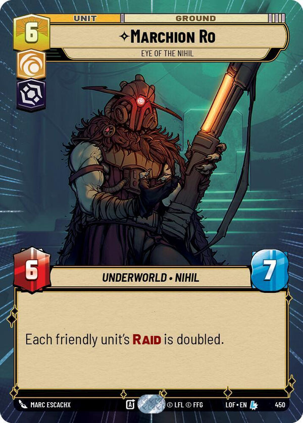 Marchion Ro - Eye of the Nihil (Hyperspace) - Star Wars Unlimited