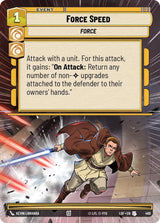 Force Speed (Hyperspace) - Star Wars Unlimited