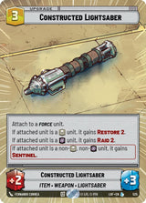 Constructed Lightsaber (Hyperspace) - Star Wars Unlimited