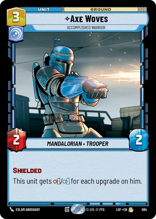 Axe Woves - Accomplished Warrior (Foil) - Star Wars Unlimited