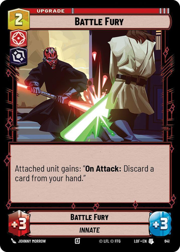Battle Fury (Foil) - Star Wars Unlimited