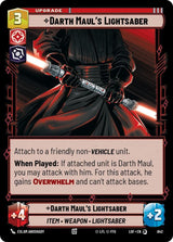 Darth Maul's Lightsaber (Foil) - Star Wars Unlimited
