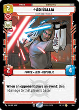 Adi Gallia - Stern and Focused (Foil) - Star Wars Unlimited