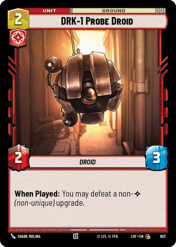 DRK-1 Probe Droid (Foil) - Star Wars Unlimited