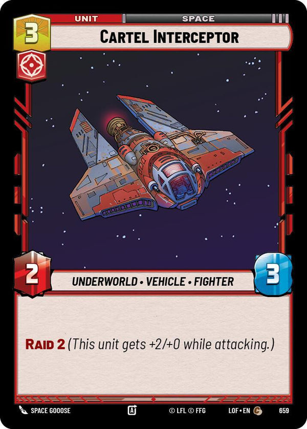 Cartel Interceptor (Foil) - Star Wars Unlimited