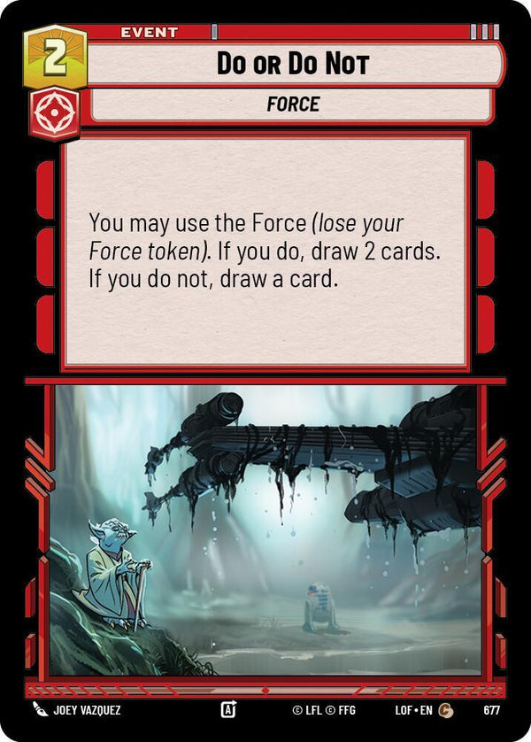 Do or Do Not (Foil) - Star Wars Unlimited