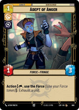 Adept of Anger (Foil) - Star Wars Unlimited