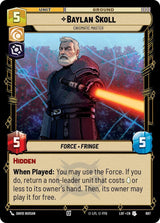 Baylan Skoll - Enigmatic Master (Foil) - Star Wars Unlimited