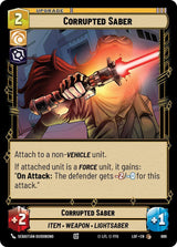 Corrupted Saber (Foil) - Star Wars Unlimited