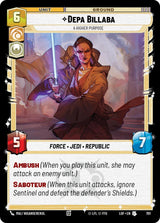 Depa Billaba - A Higher Purpose (Foil) - Star Wars Unlimited