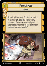Force Speed (Foil) - Star Wars Unlimited