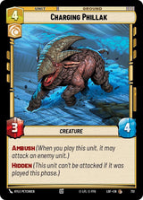 Charging Phillak (Foil) - Star Wars Unlimited