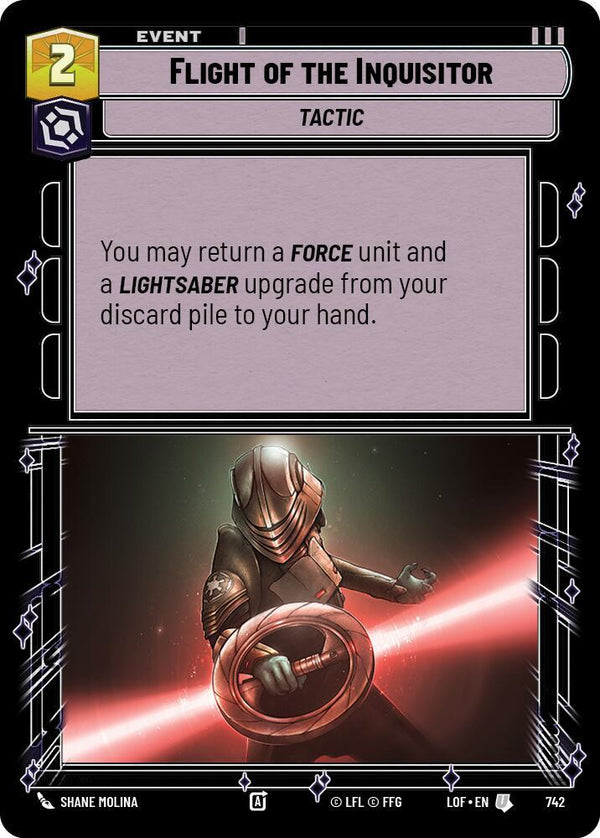 Flight of the Inquisitor (Foil) - Star Wars Unlimited