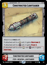 Constructed Lightsaber (Foil) - Star Wars Unlimited