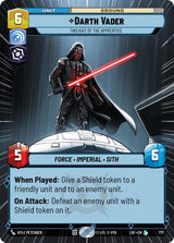 Darth Vader - Twilight of the Apprentice (Hyperspace Foil) - Star Wars Unlimited
