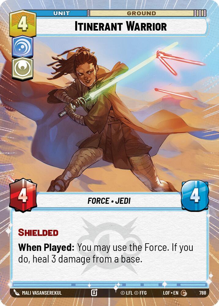 Itinerant Warrior (Hyperspace Foil)