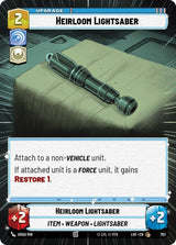 Heirloom Lightsaber (Hyperspace Foil) - Star Wars Unlimited