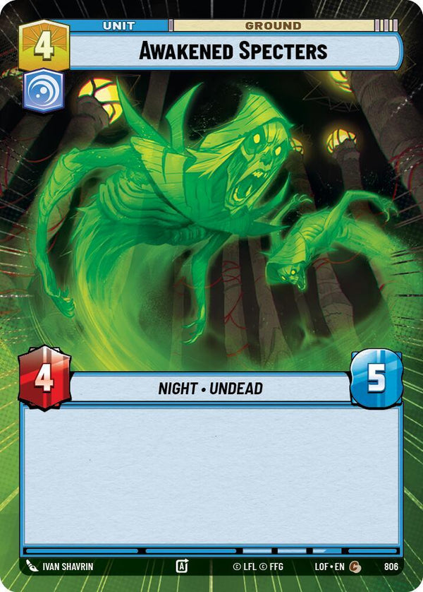 Awakened Specters (Hyperspace Foil) - Star Wars Unlimited