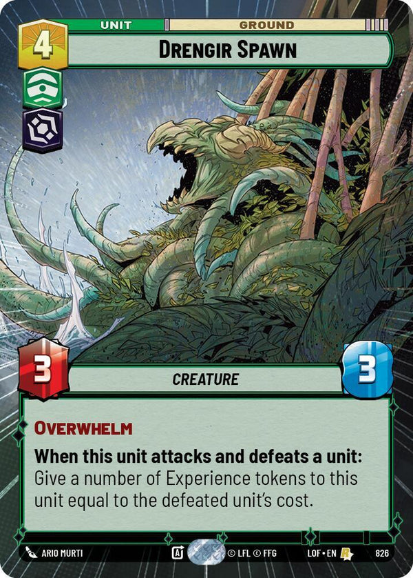 Drengir Spawn (Hyperspace Foil) - Star Wars Unlimited