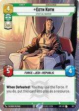 Eeth Koth - Spiritual Warrior (Hyperspace Foil) - Star Wars Unlimited