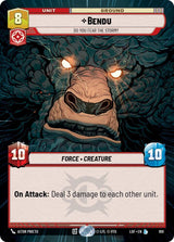 Bendu - Do You Fear the Storm? (Hyperspace Foil) - Star Wars Unlimited
