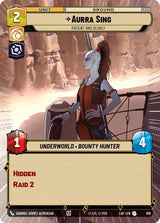 Aurra Sing - Patient and Deadly (Hyperspace Foil) - Star Wars Unlimited
