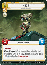 BD-1 - Beep Boo Boo Bweep (Hyperspace Foil) - Star Wars Unlimited