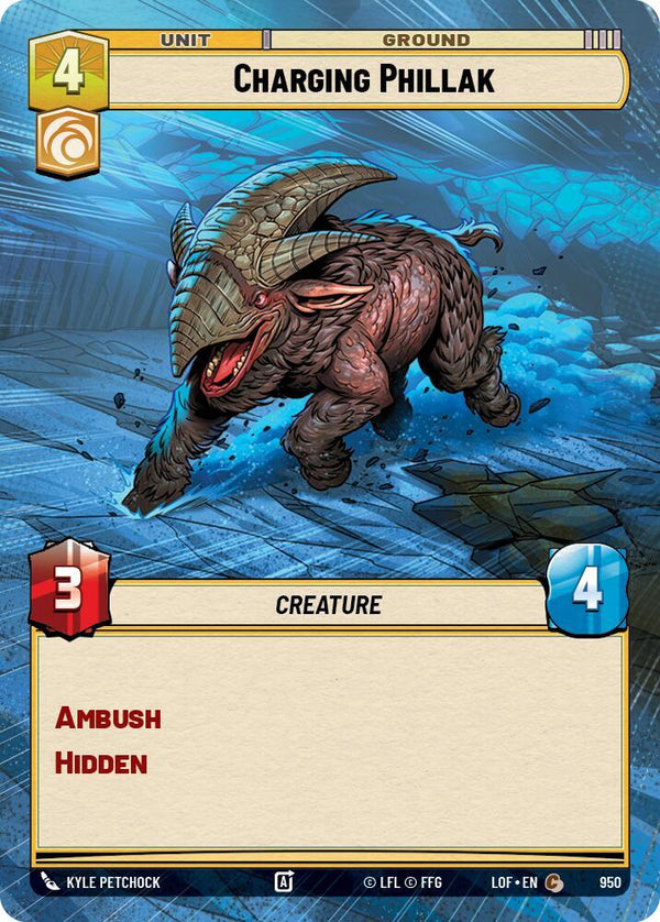 Charging Phillak (Hyperspace Foil) - Star Wars Unlimited