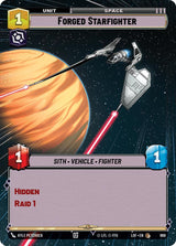 Forged Starfighter (Hyperspace Foil) - Star Wars Unlimited
